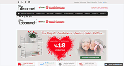 Desktop Screenshot of decormet.com