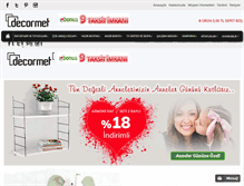 Tablet Screenshot of decormet.com